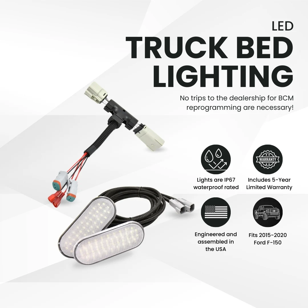 Ford F-150 OEM-Style Bed Lighting Kit (2015-2020) - Image 4