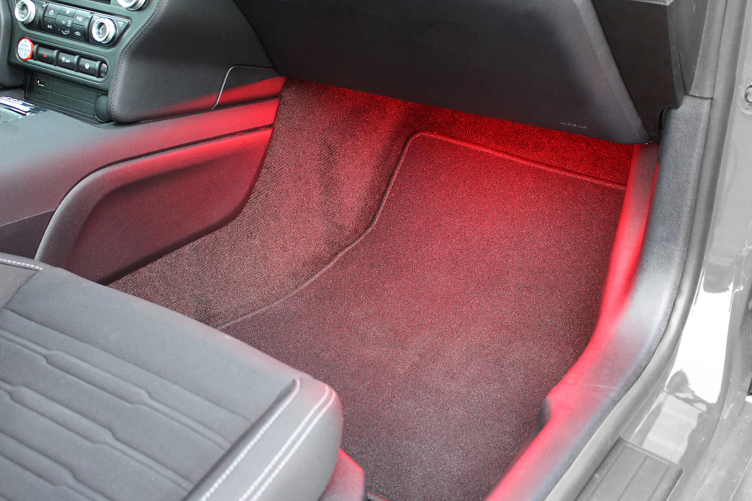 Ford Mustang Footwell Lighting Kit - Fits all trims (2015-2025) - Image 4