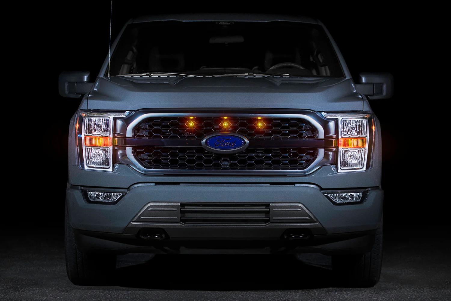 Ford F-150 Raptor Style Grille Light Kit - Fits King Ranch & Platinum (2021-2023) - Image 3